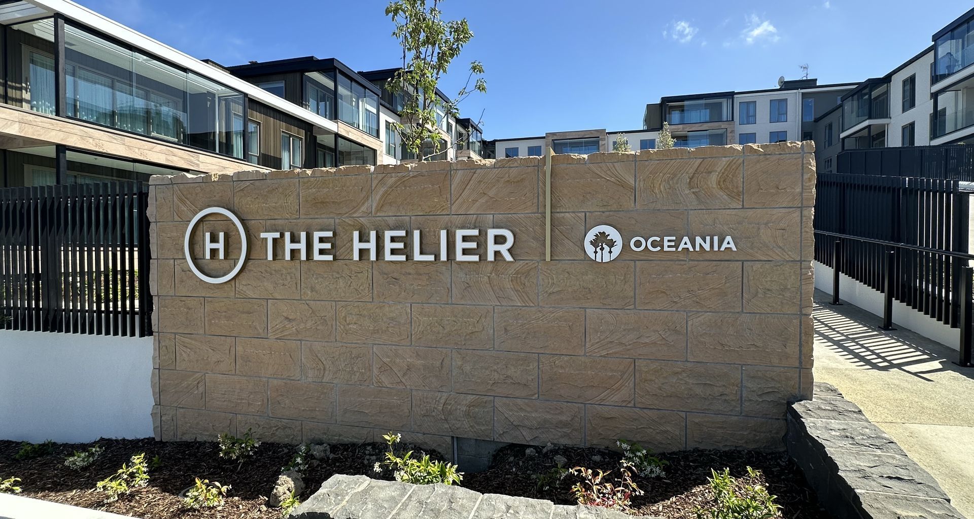 The Helier banner
