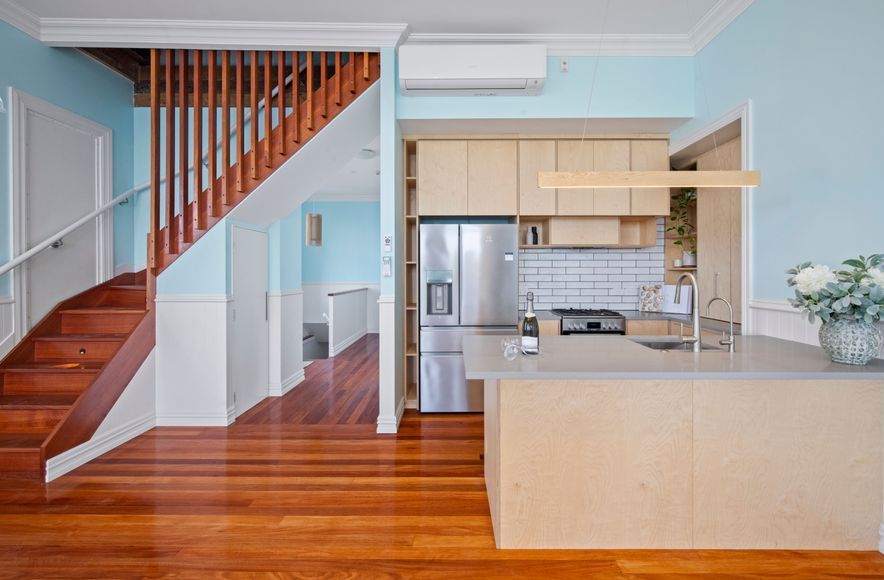 Apartment Plywood Kitchen