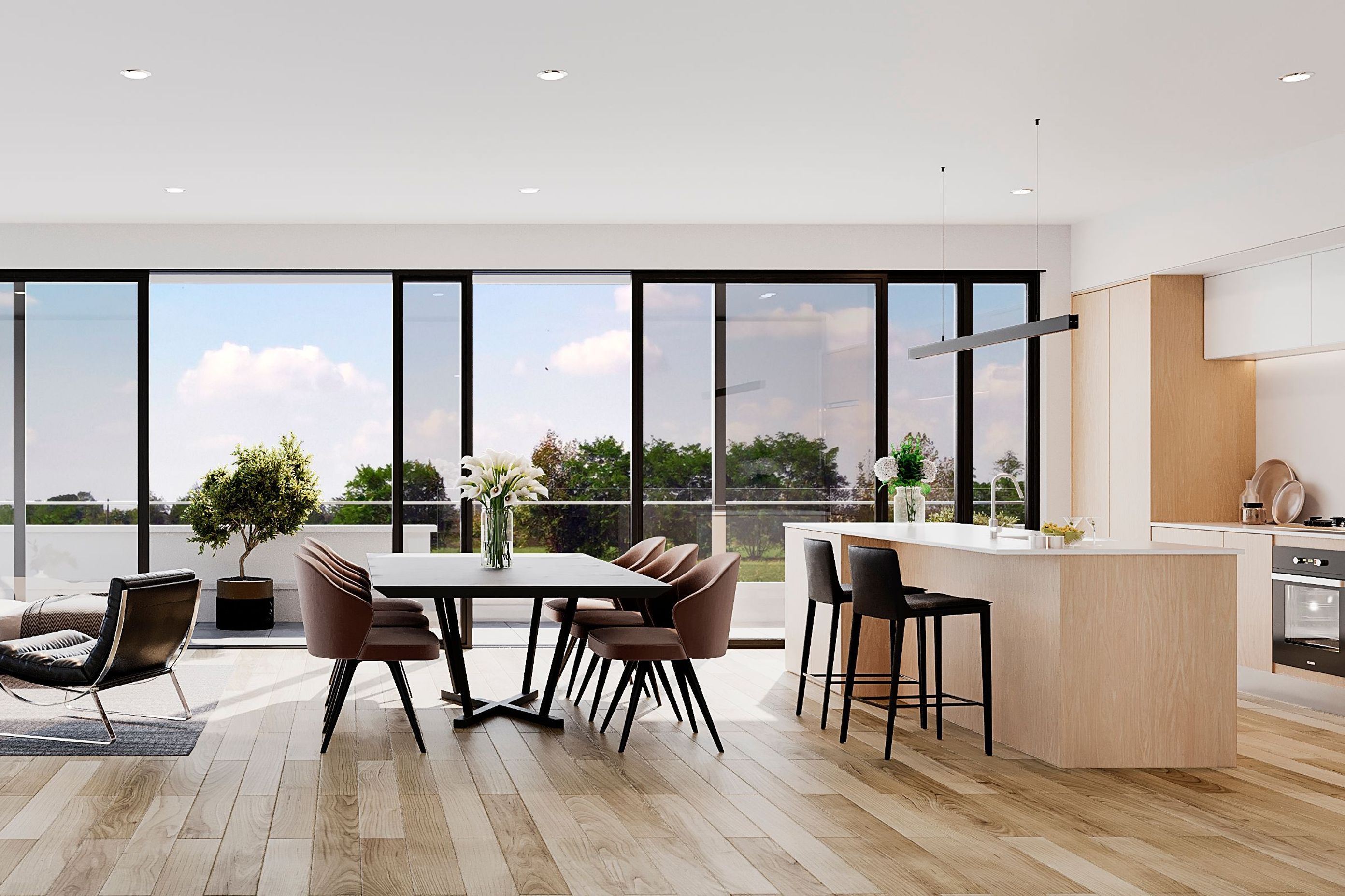 Render of Penthouse Unit