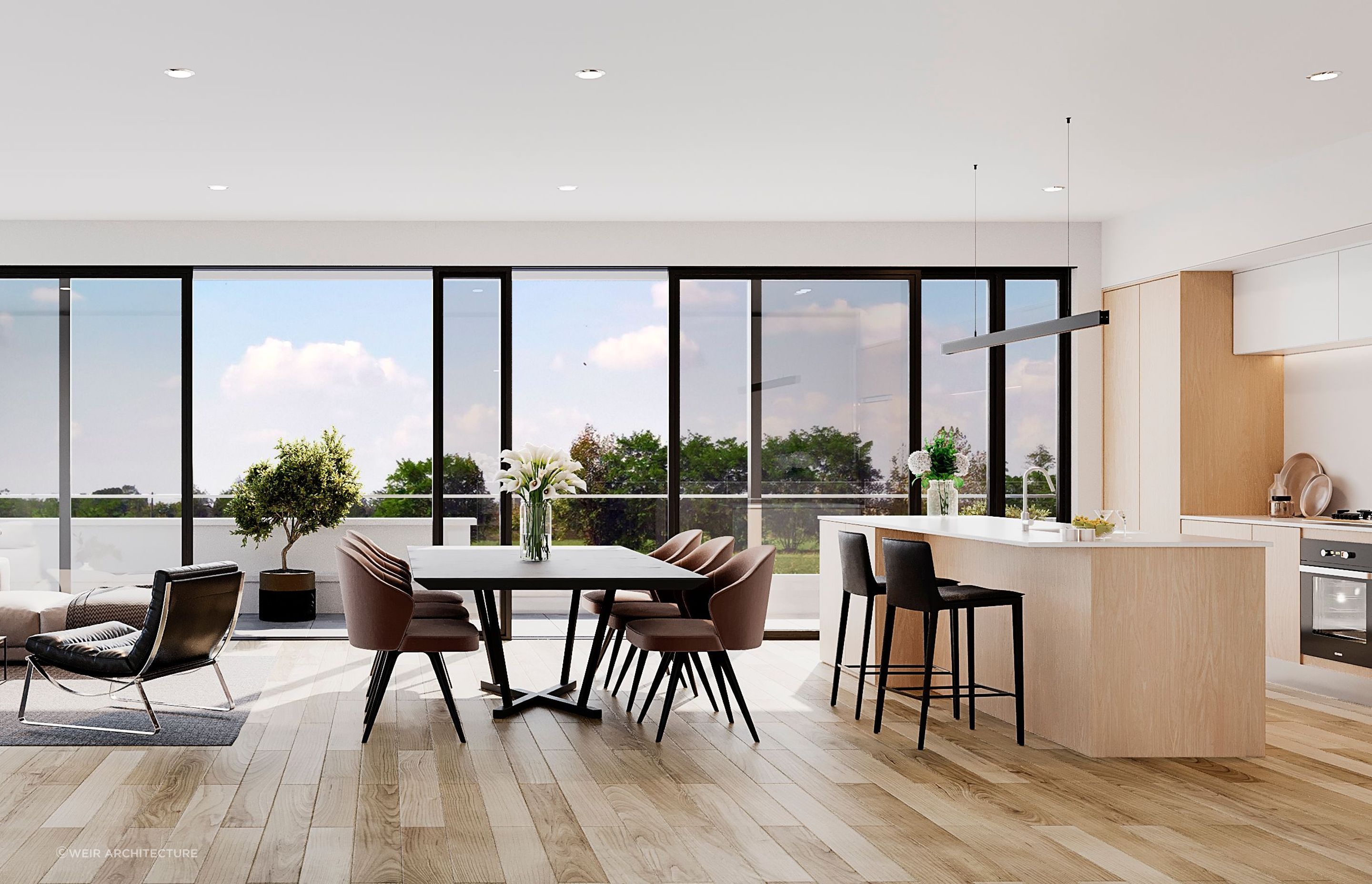 Render of Penthouse Unit