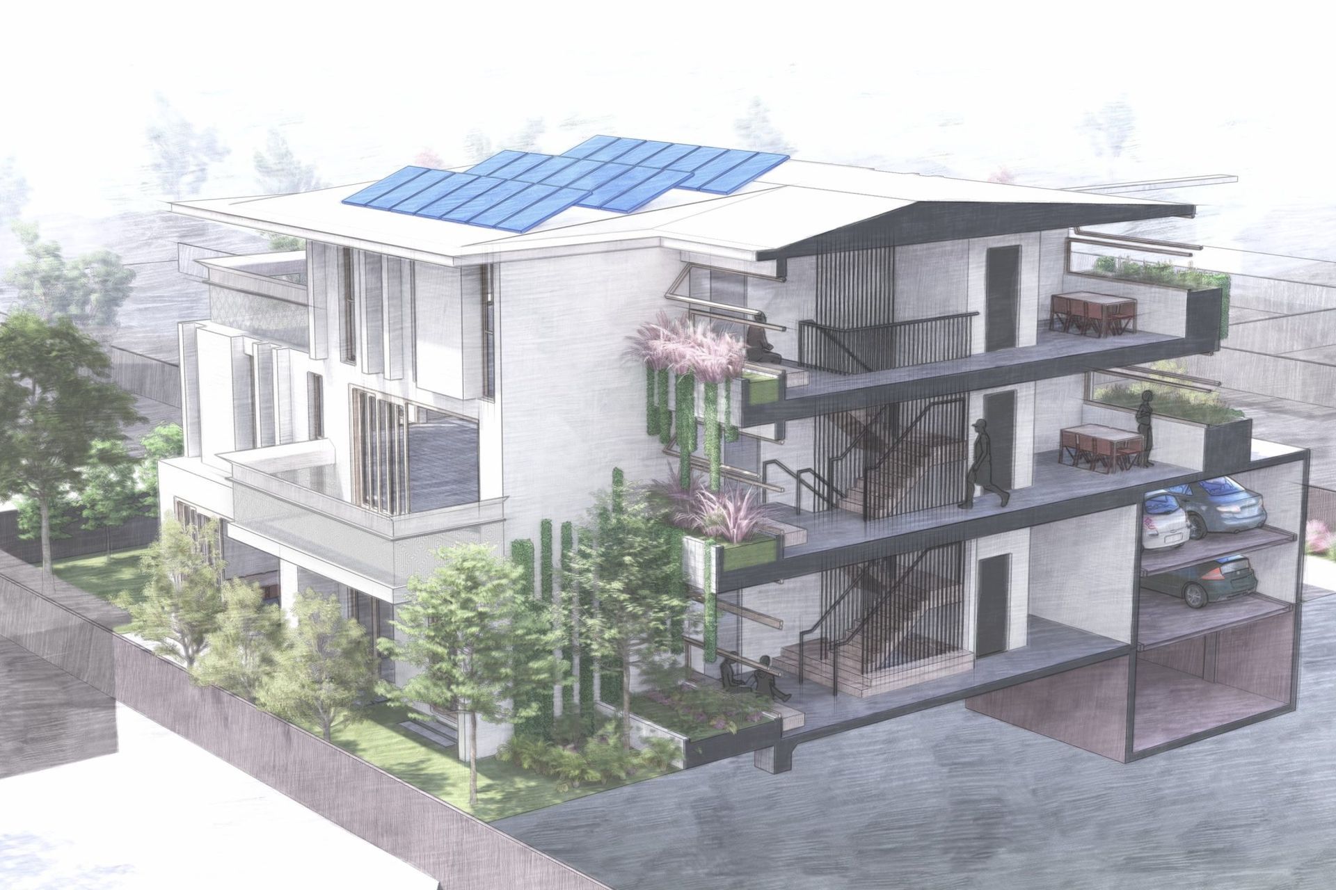 New Suburban Apartments