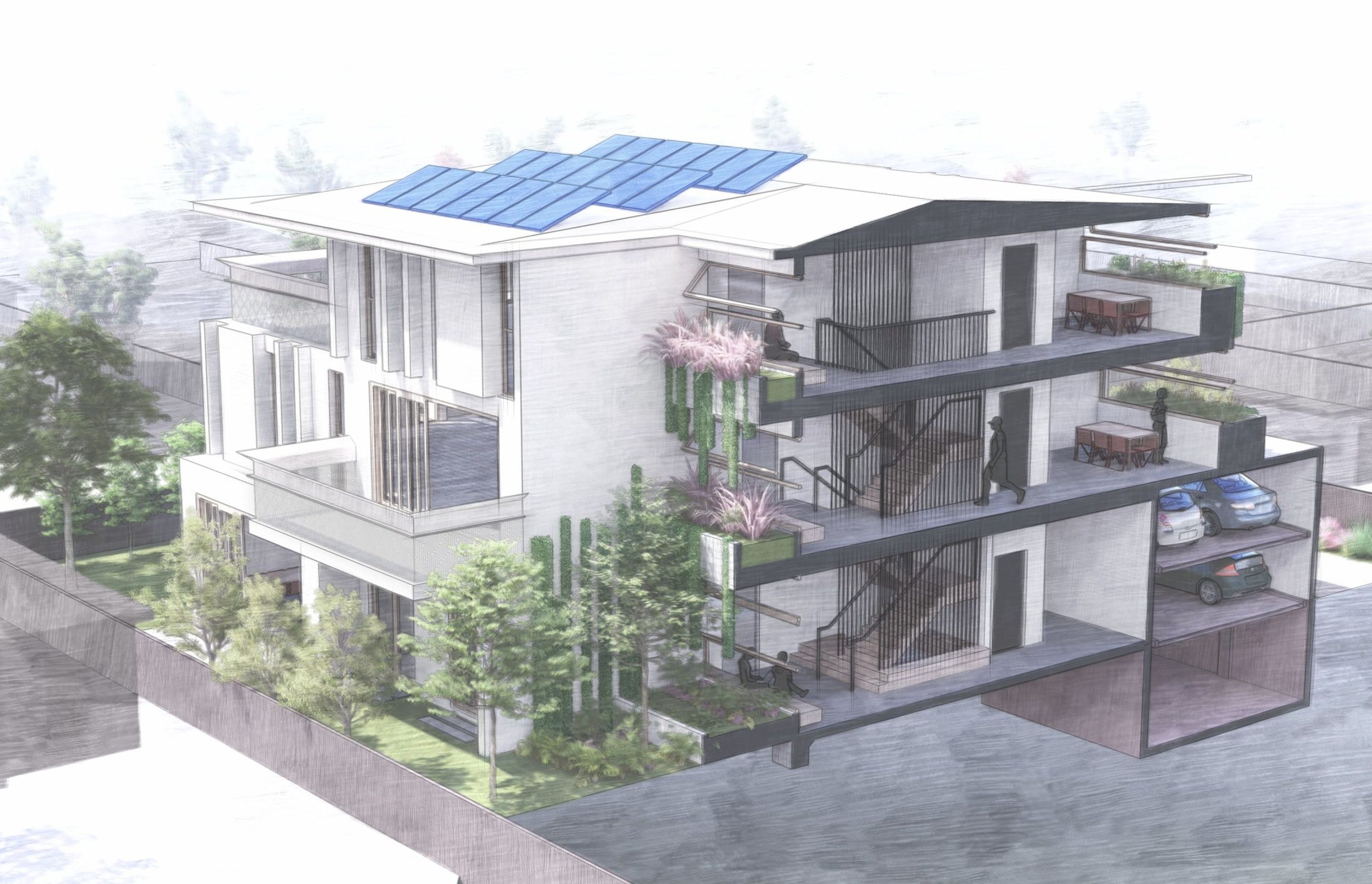 New Suburban Apartments
