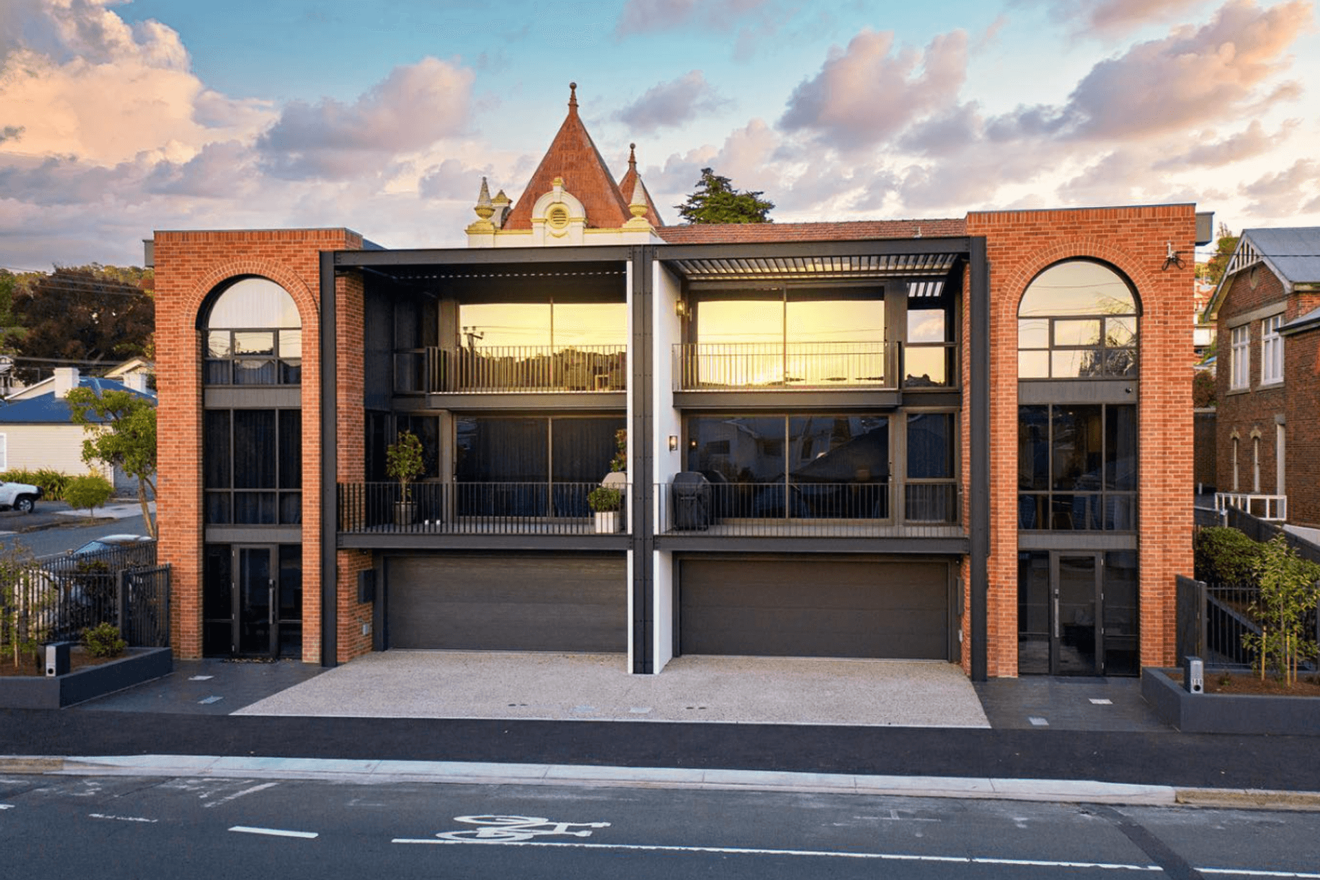 The Twins, Margaret Street, Tasmania