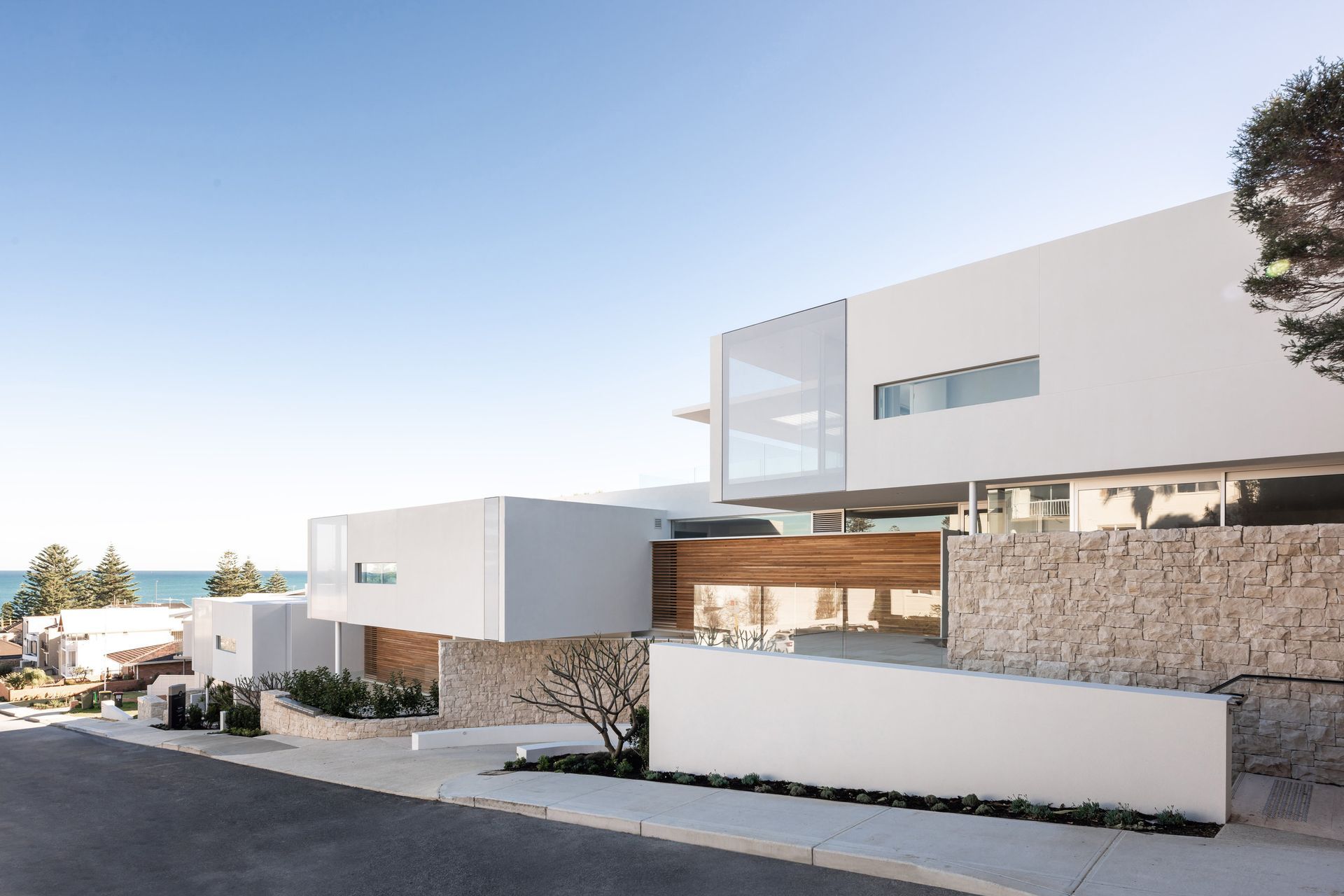 Minimalist Street Elevation