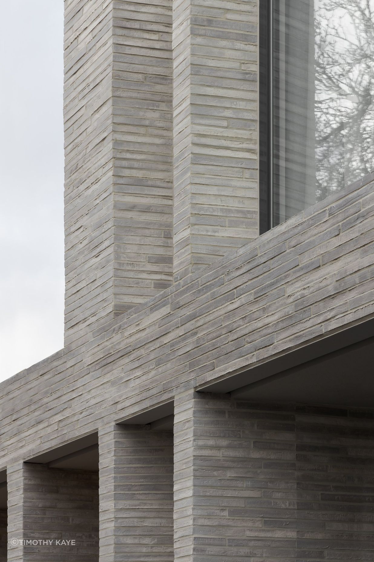 Up close with the beauty of a genuine handmade brick's irregularity