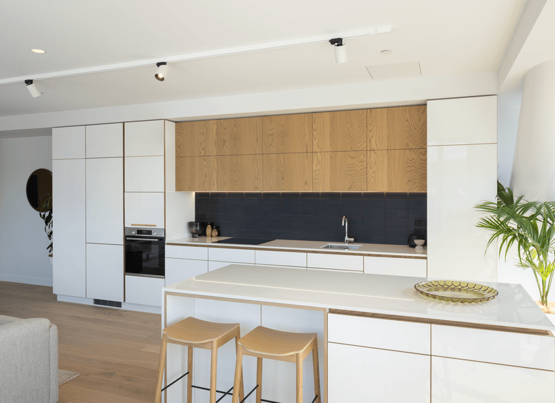 Victoria Lane Apartment kitchens