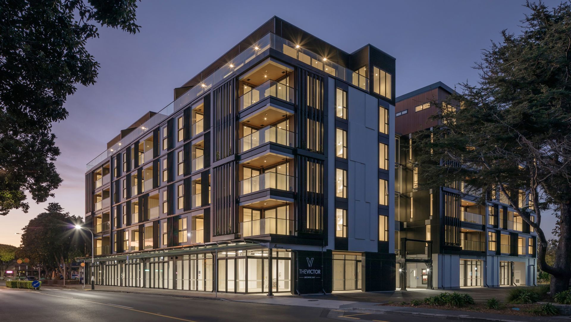 The Victor Apartments banner