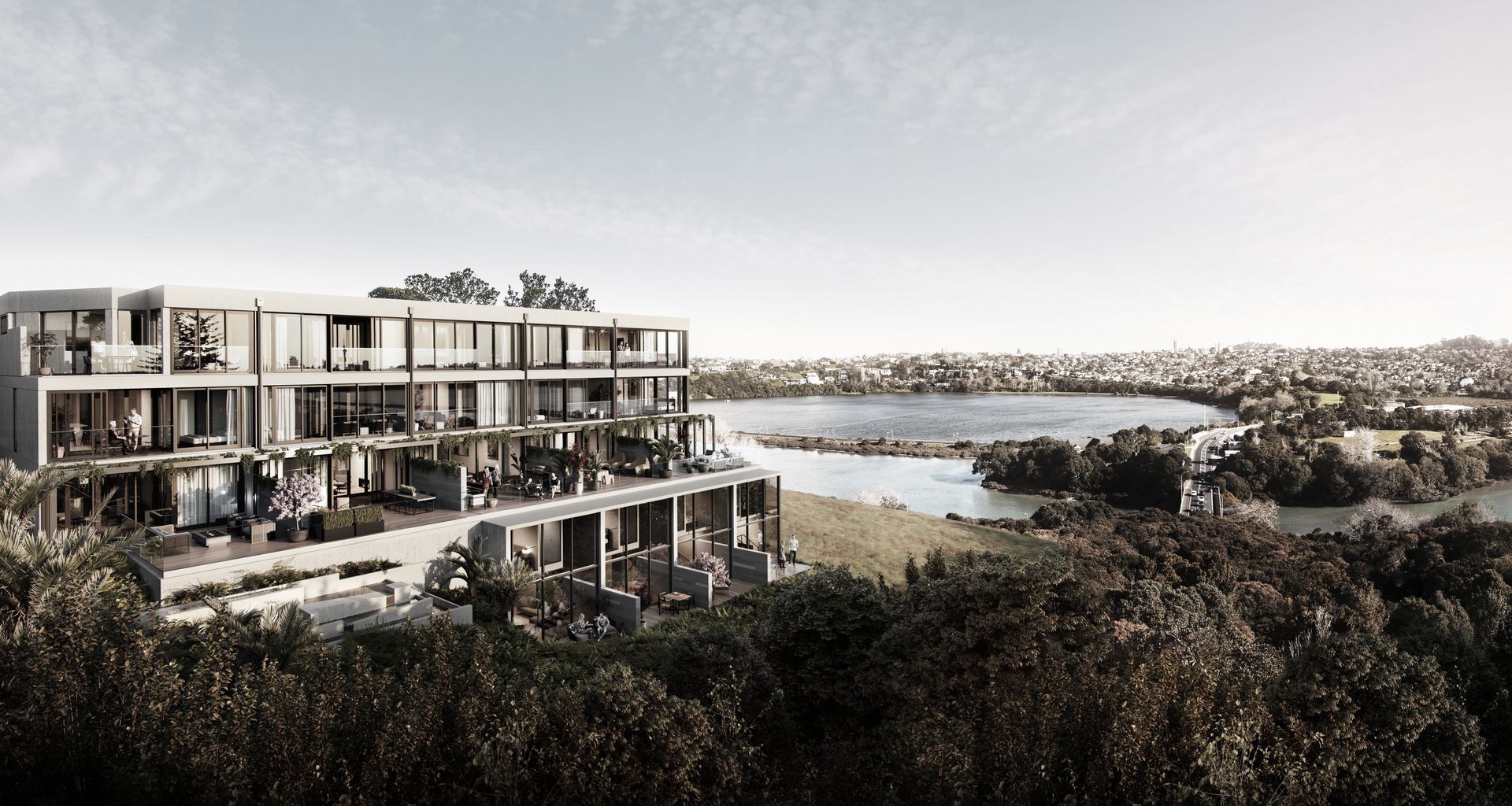 Satori Apartments, Orakei banner