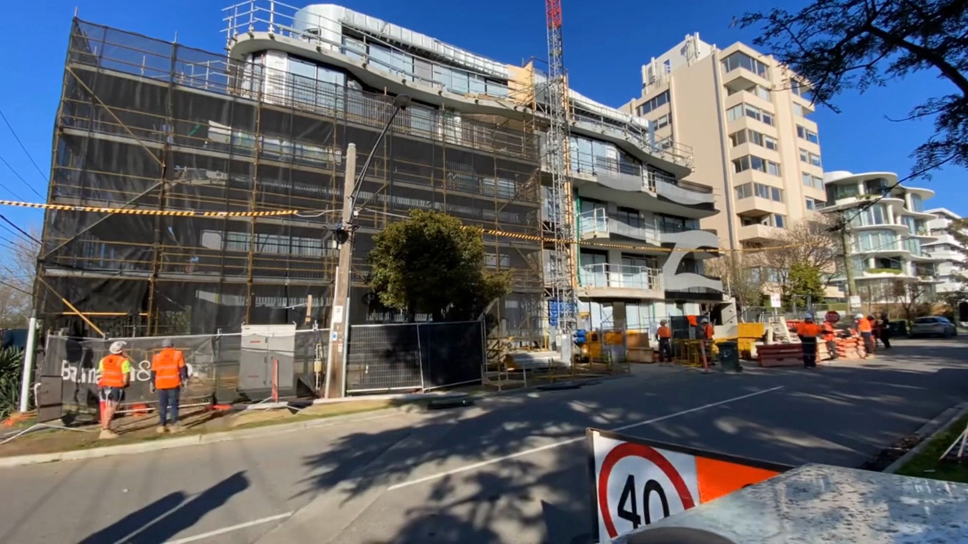 Construction Update: August 2022 Scaffold Dismantle video