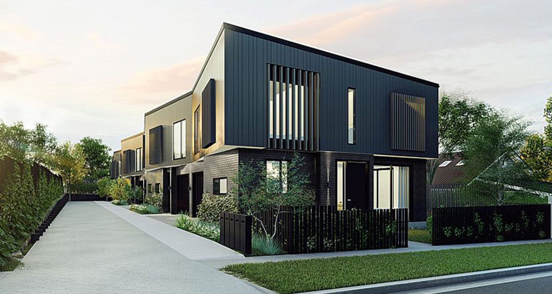 St Michaels Avenue Townhouses banner