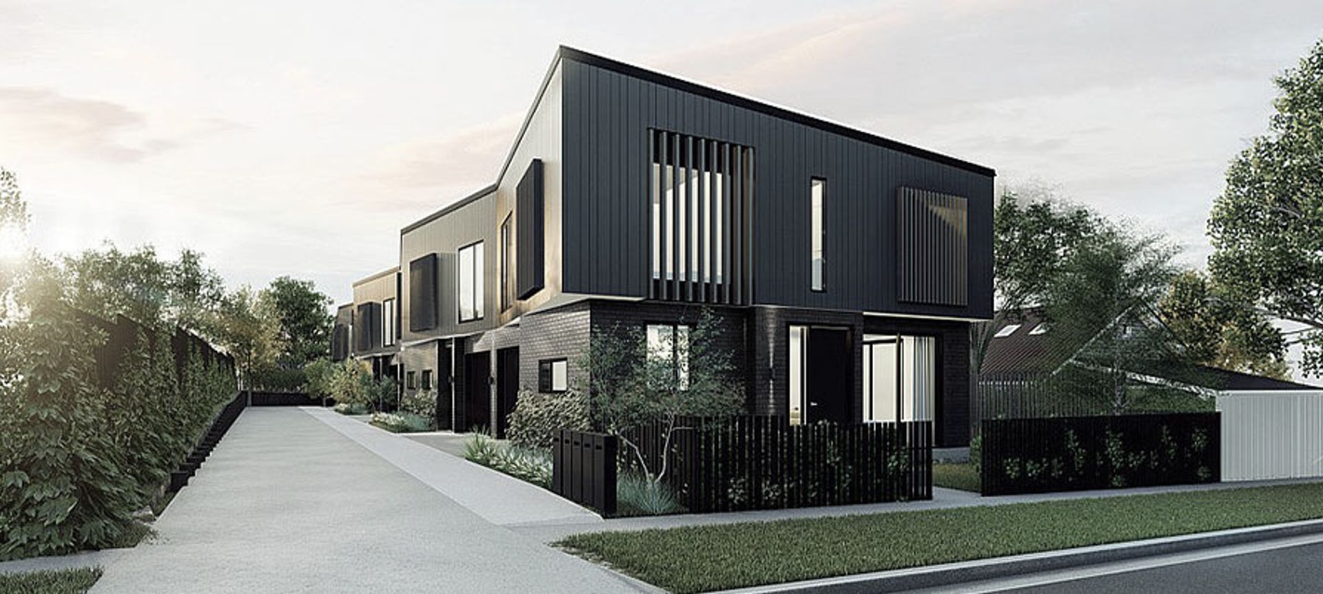 St Michaels Avenue Townhouses banner