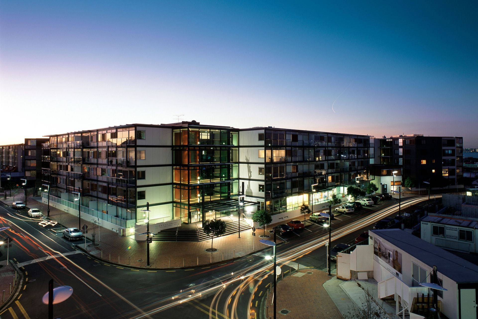 View from Pakenham and Customs St West