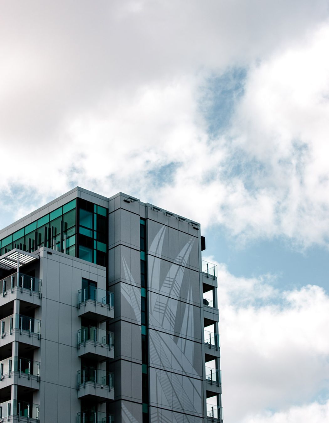 Westlight Apartments, 6 Waikumete Rd, Glen Eden. Product: Equitone Techtiva 00 - engraved.