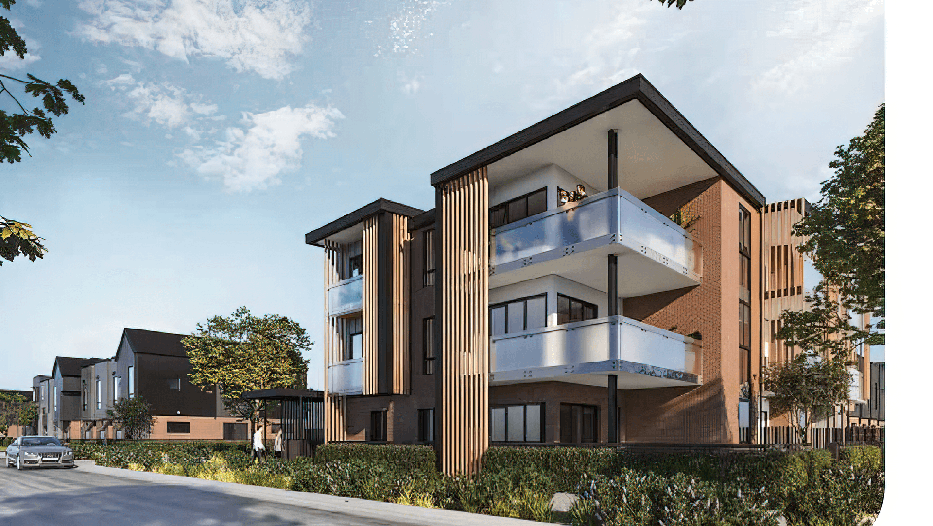 Airfields Lot 9 Walk Up Apartment banner