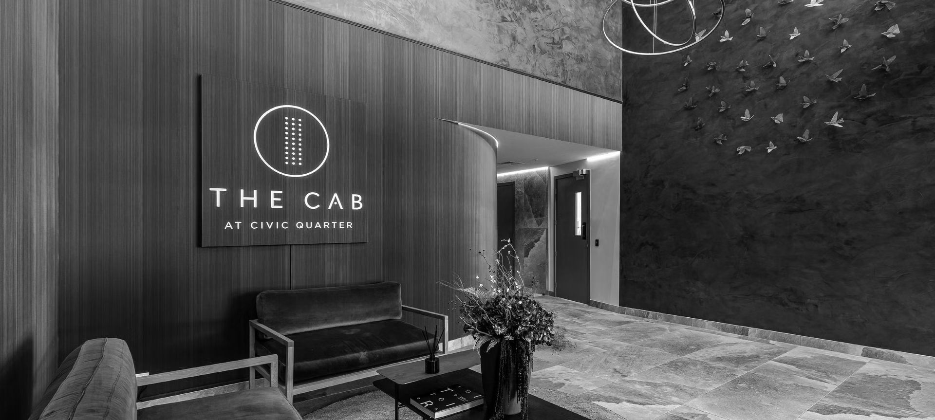 The CAB Apartment Amenities banner