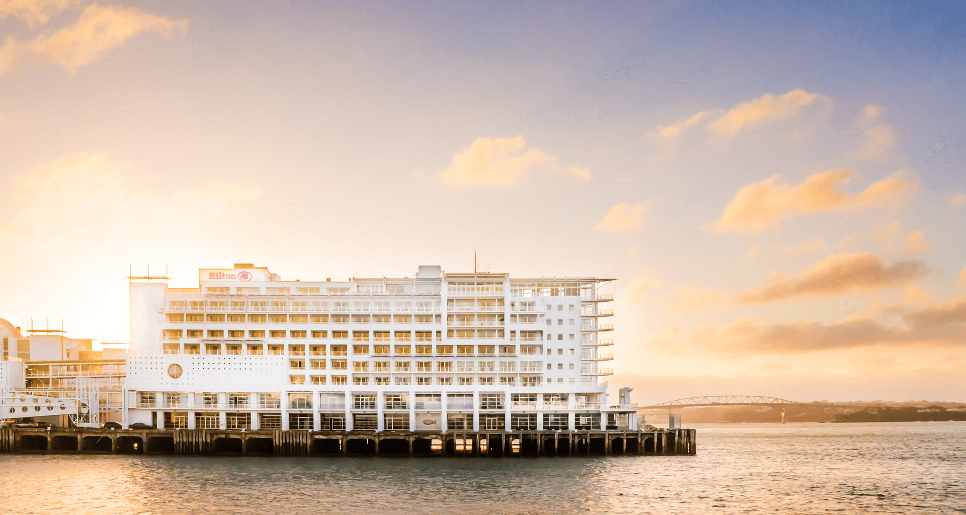 Hilton Auckland banner