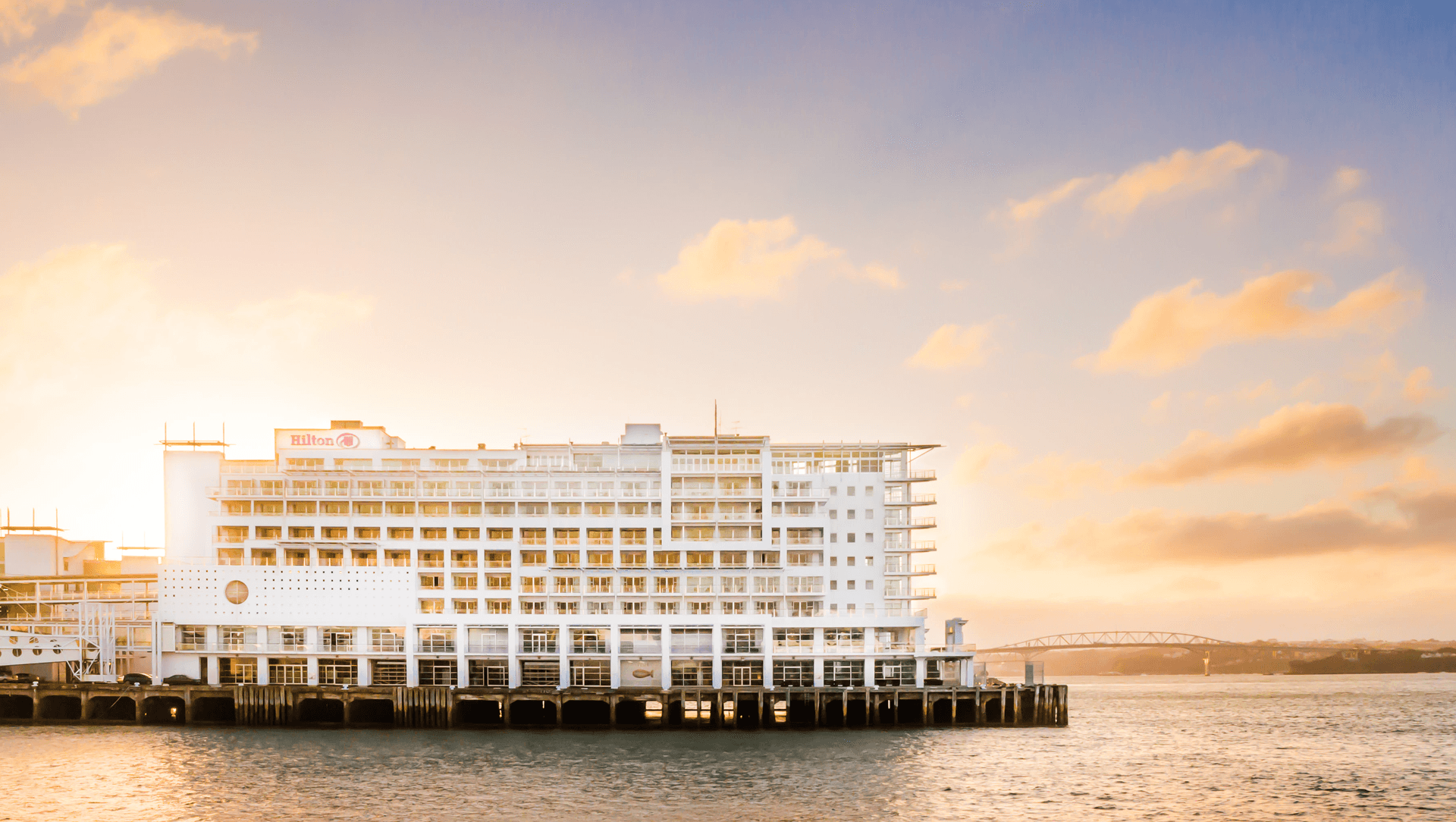 Hilton Auckland banner