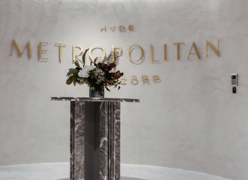 Metropolitan Apartments Display