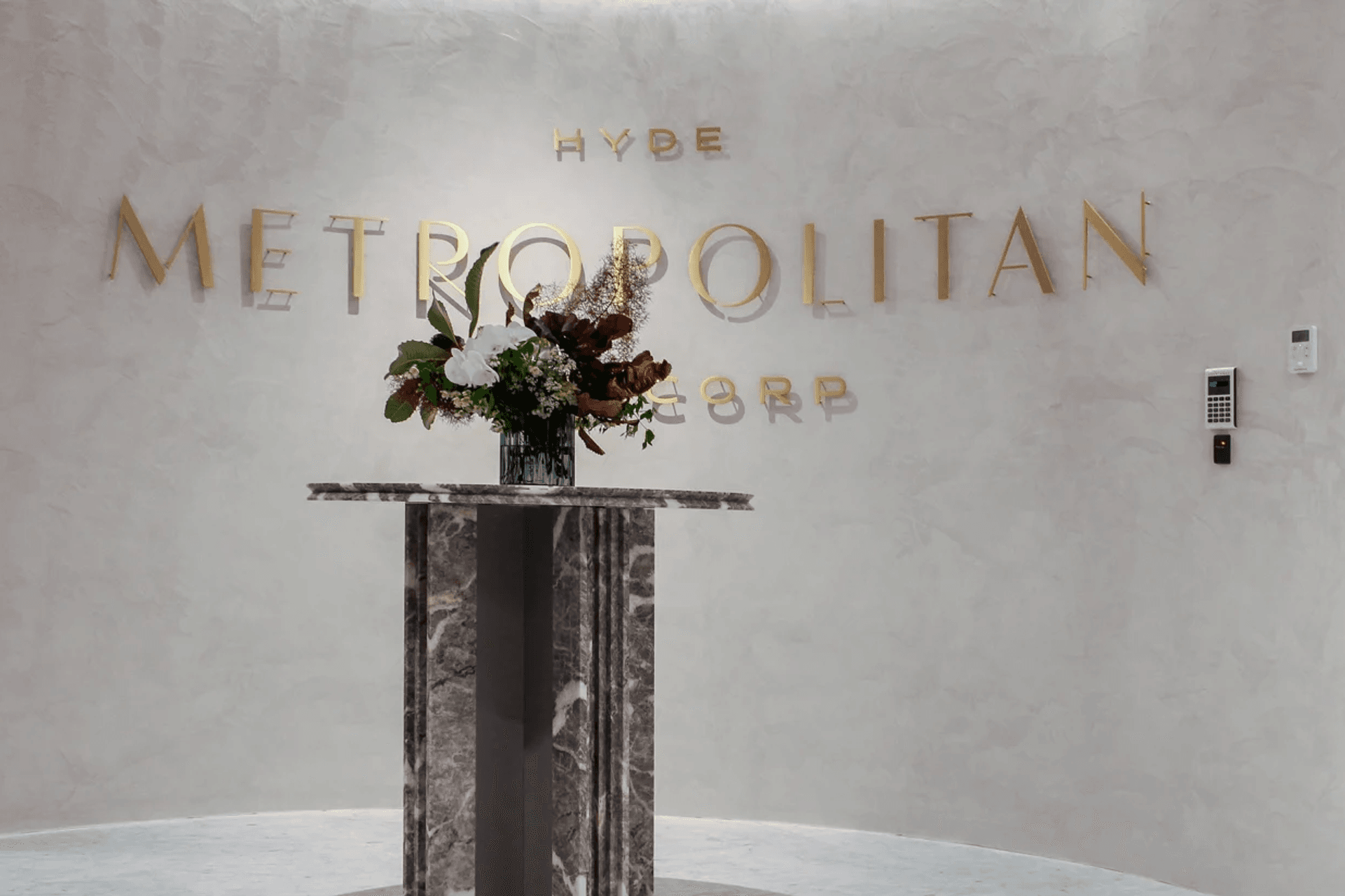 Metropolitan Apartments Display