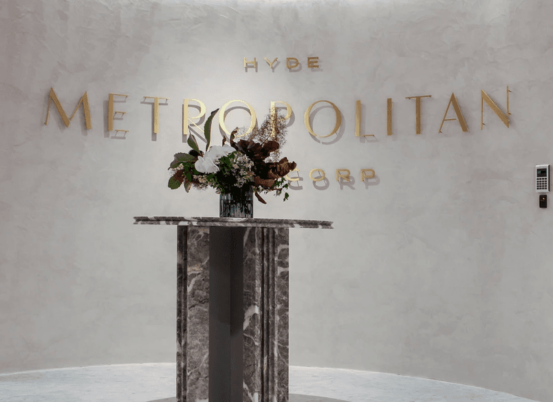 Metropolitan Apartments Display