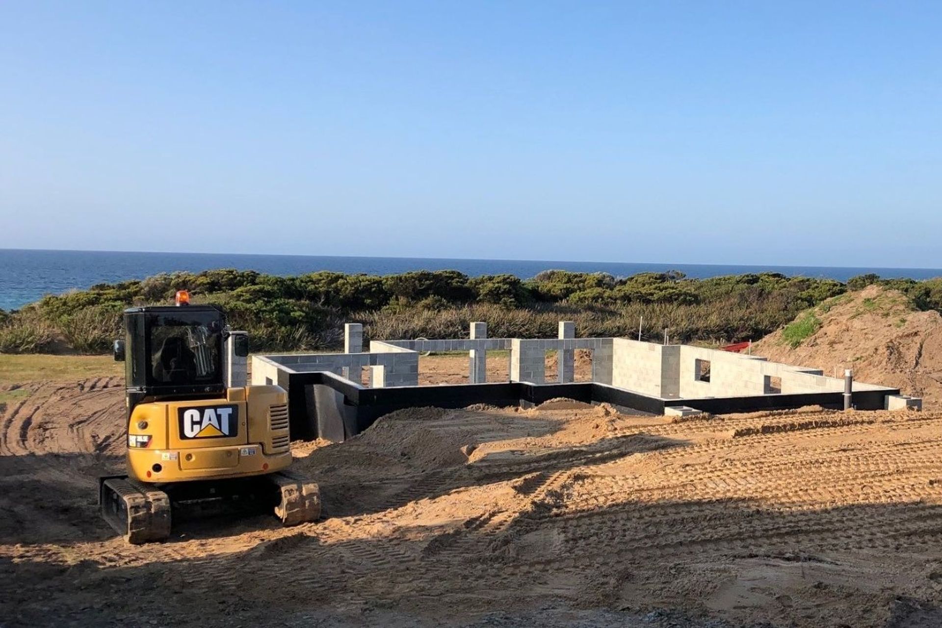 Backfilling. Photography: Hawksley Developments