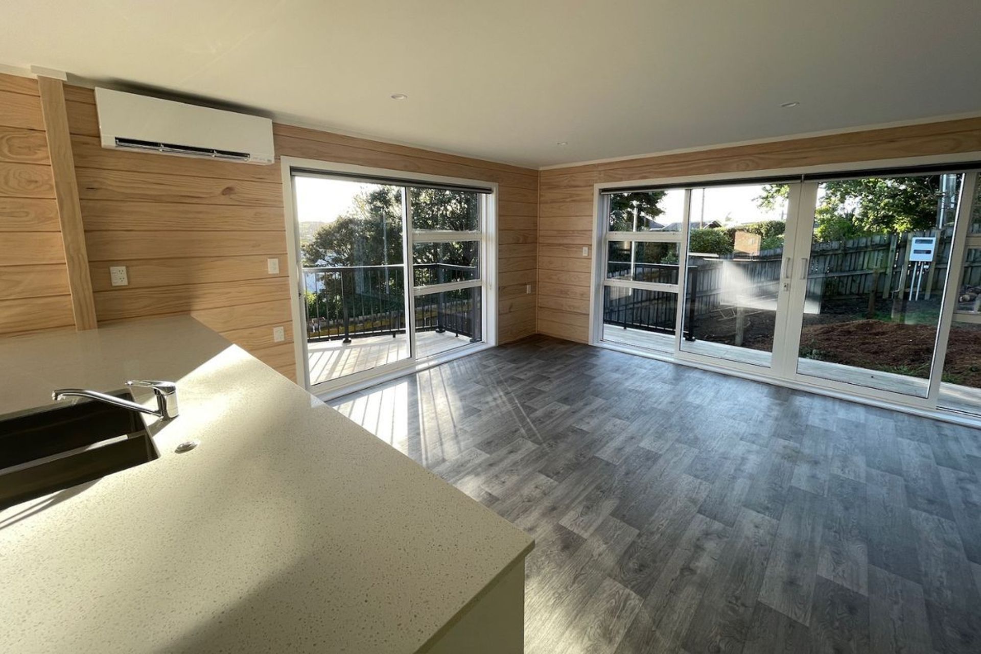 Open Plan Kitchen/Living with access to a Balcony