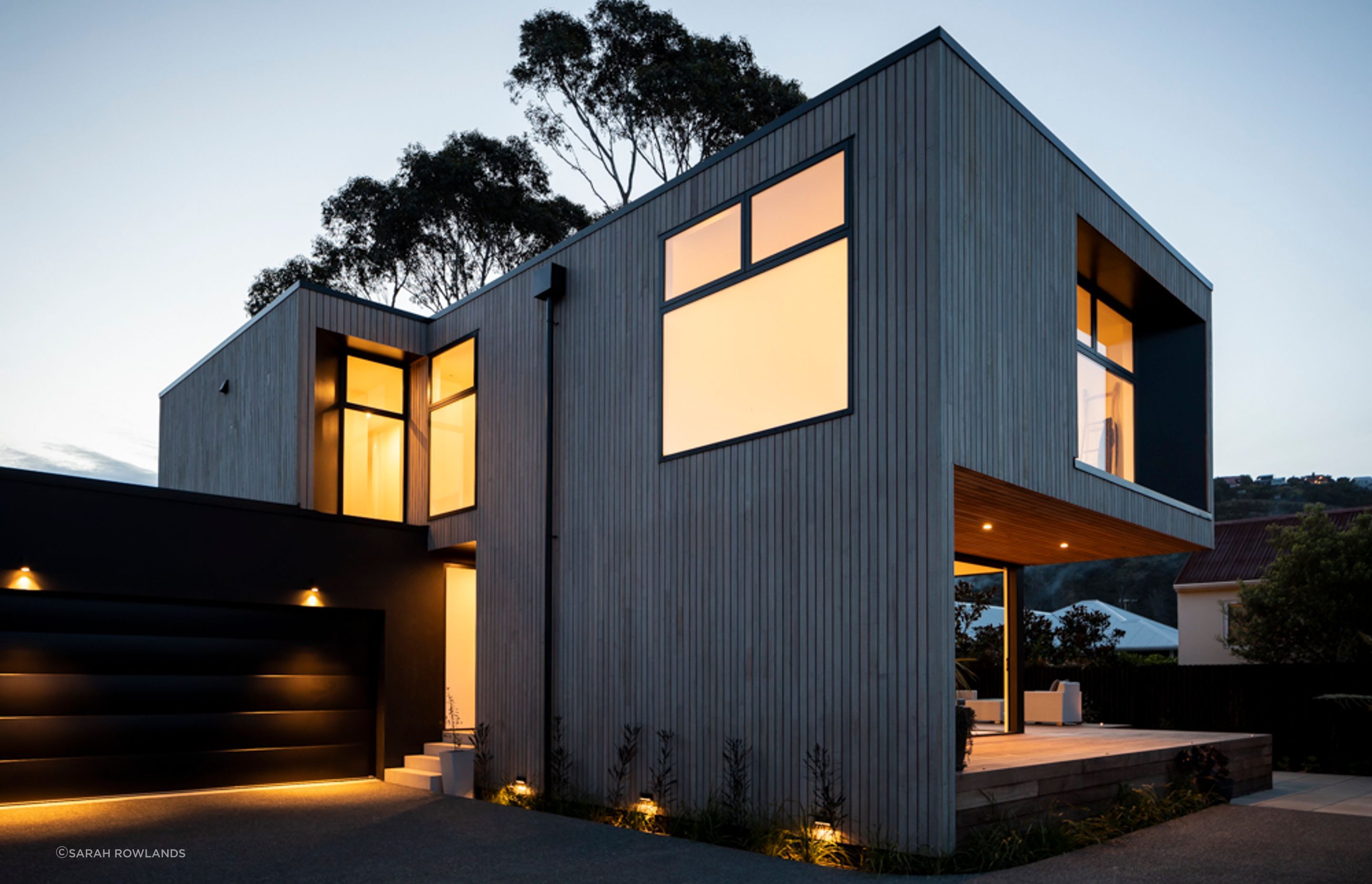 Beech cladding with Dune Dryden Wood Oil