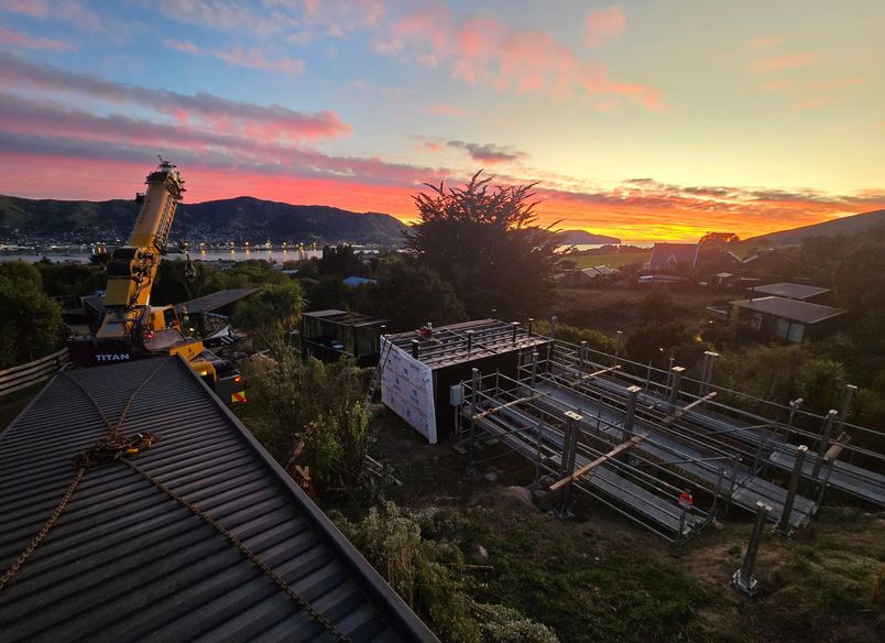 Wildboar Footings in Action — Diamond Harbour Project