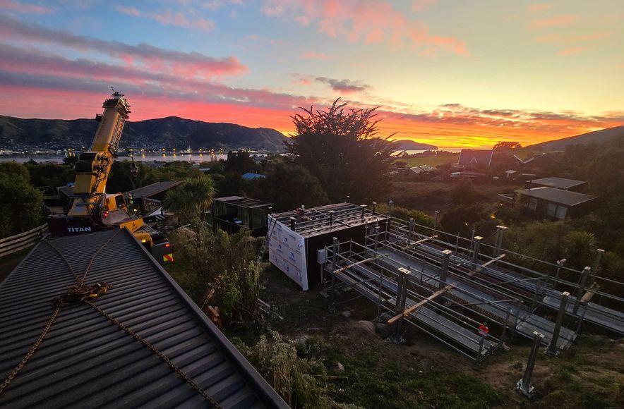Wildboar Footings in Action — Diamond Harbour Project