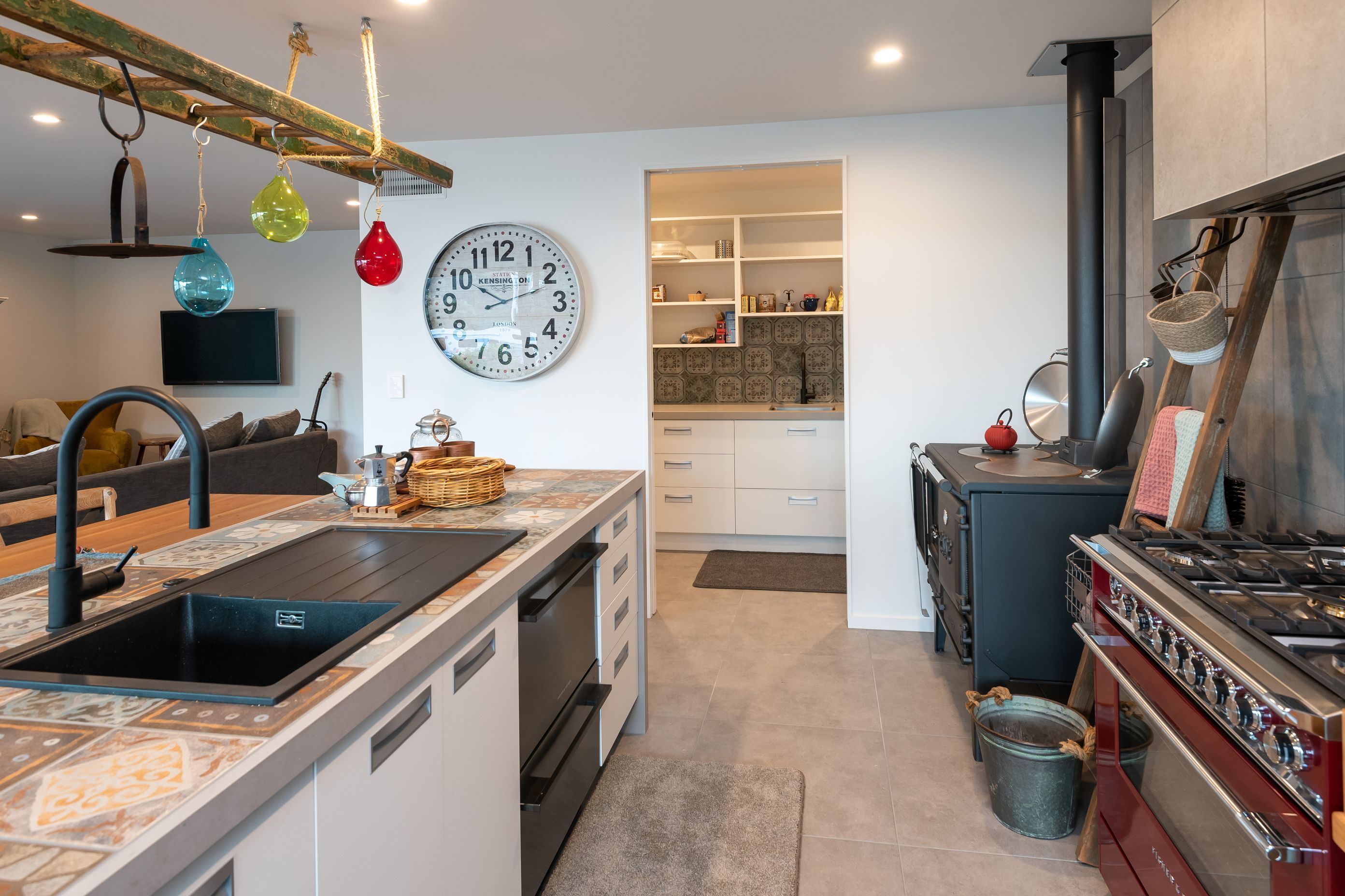 Durable easy care tiled surfaces
