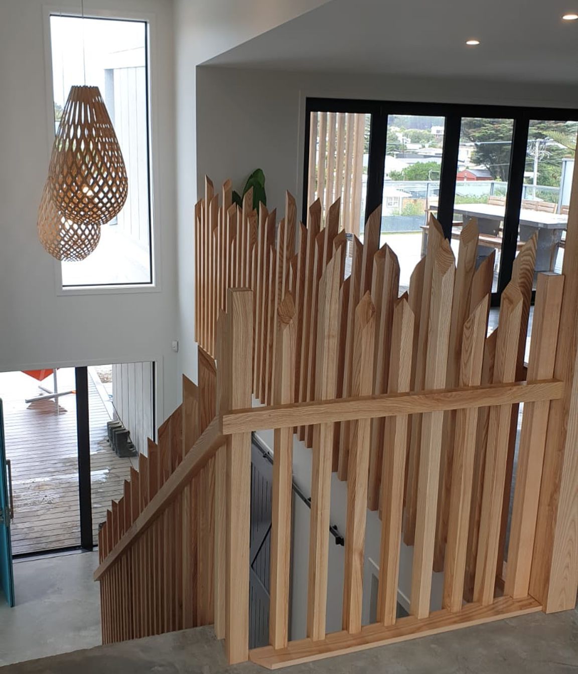 Staircase Balustrades Project in Waitarere Beach