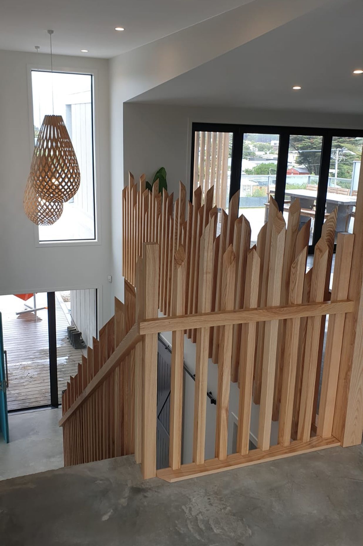 Staircase Balustrades Project in Waitarere Beach