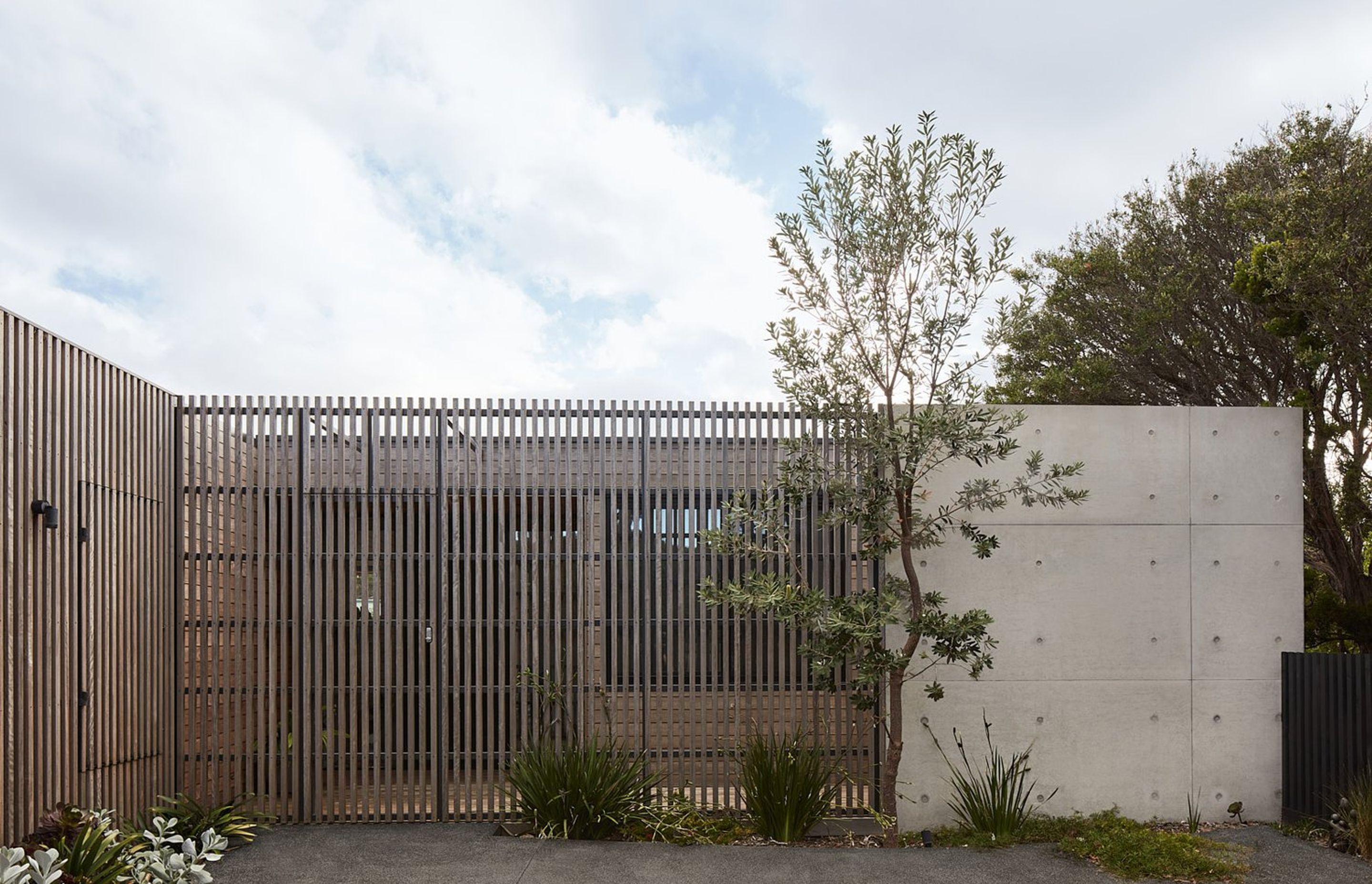 Concrete and Timber House, St Andrews Beach