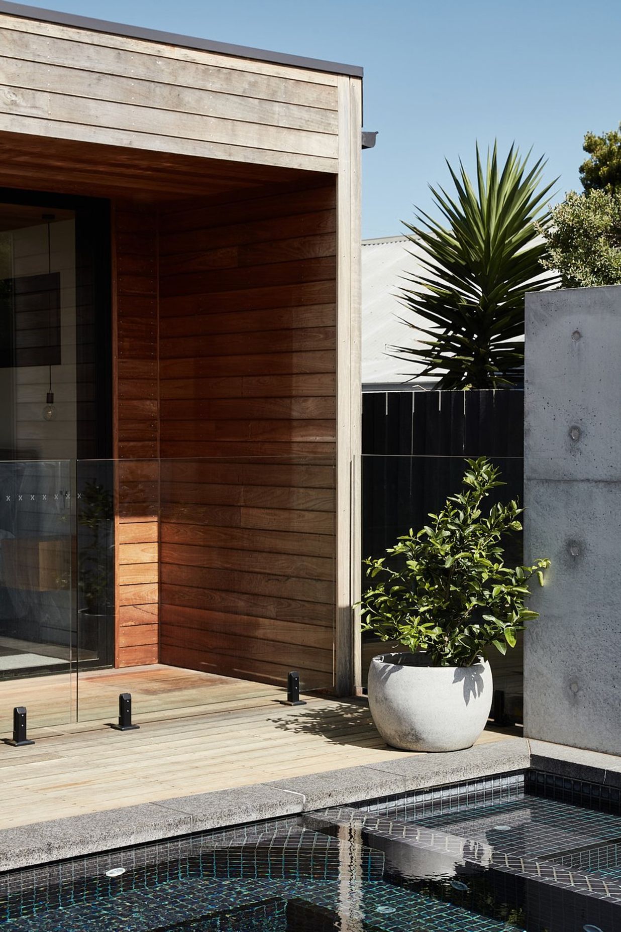 Concrete and Timber House, St Andrews Beach