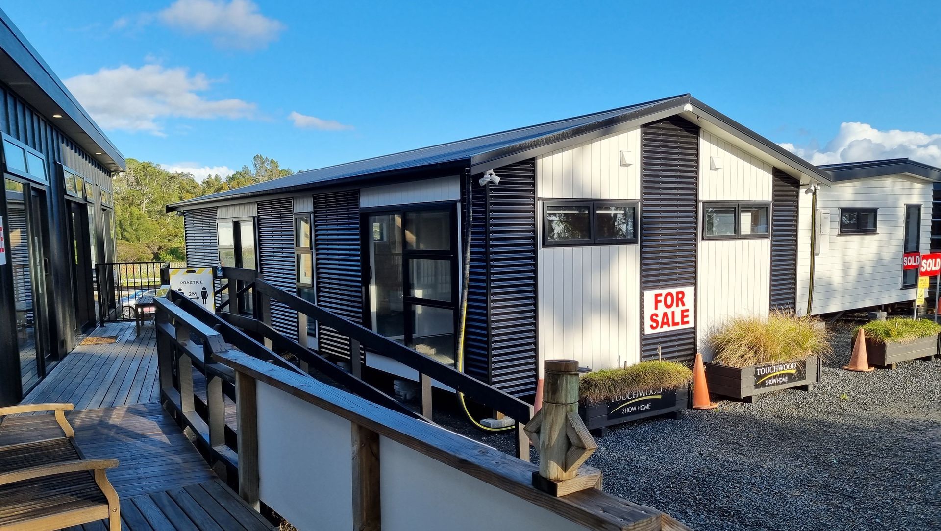 The Dreamwood 10's transportable design allows it to be manufactured offsite.