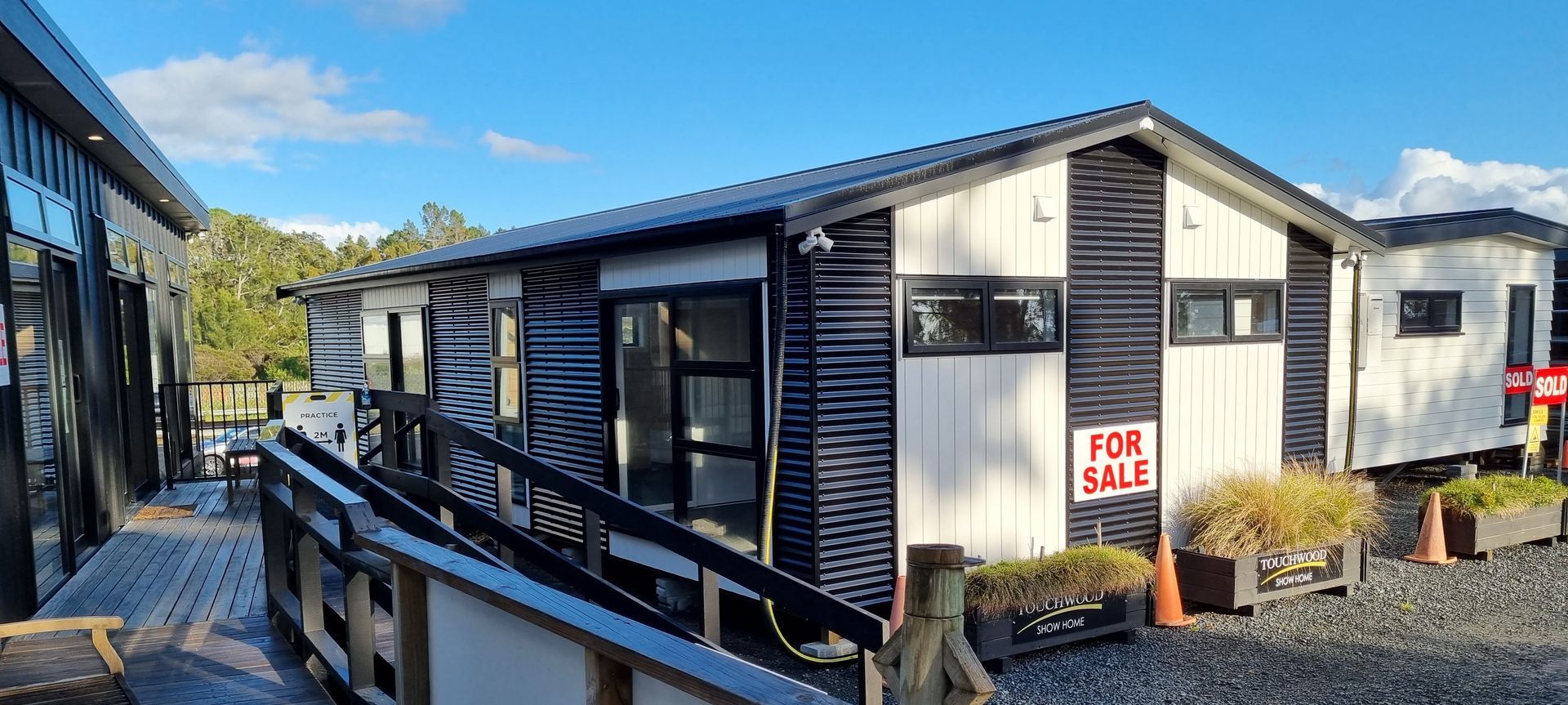 The Dreamwood 10's transportable design allows it to be manufactured offsite.
