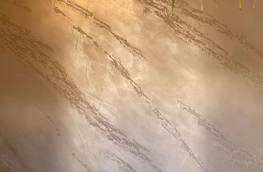 Feature wall, Split stone