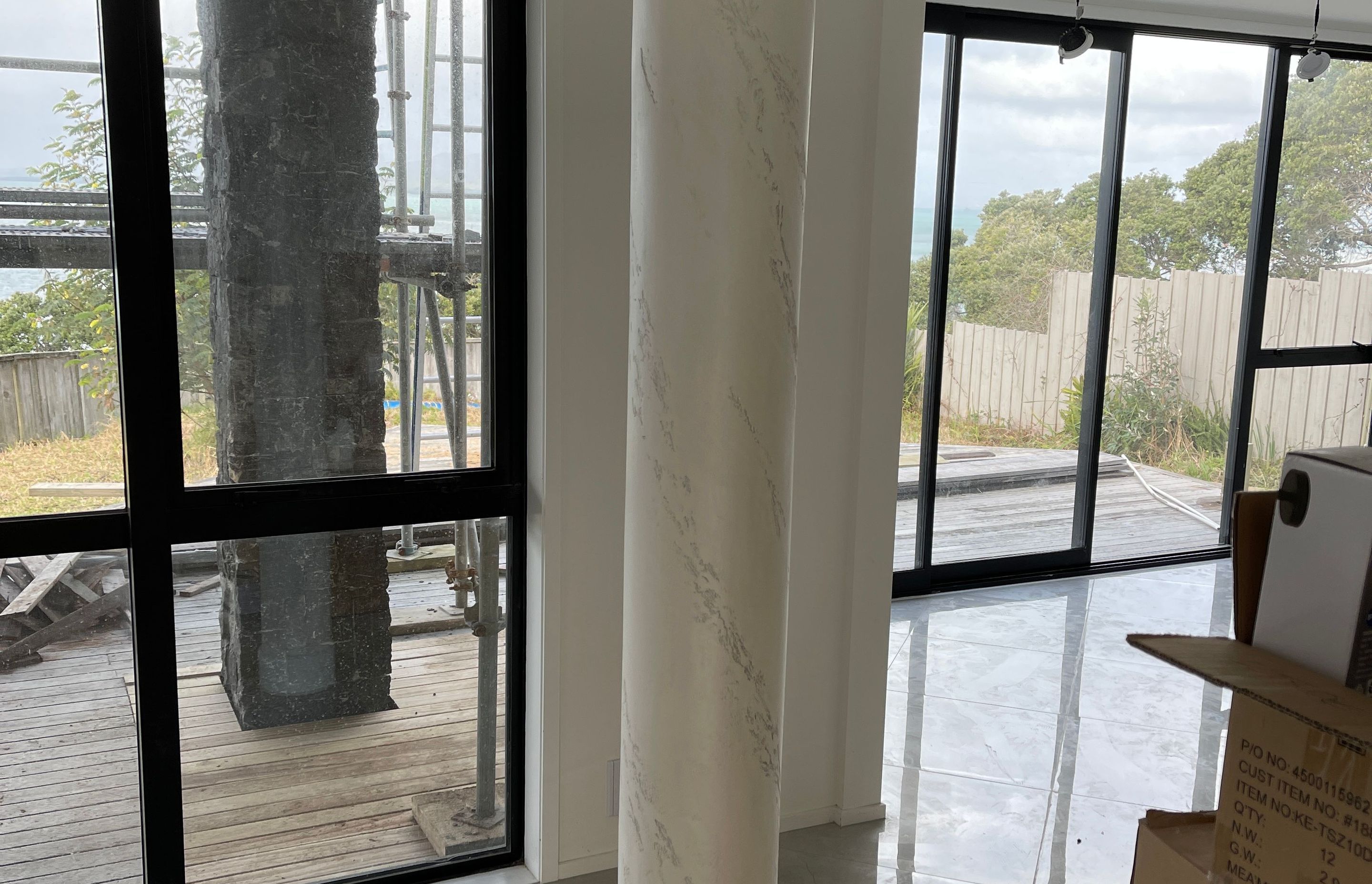 Columns, Split Stone