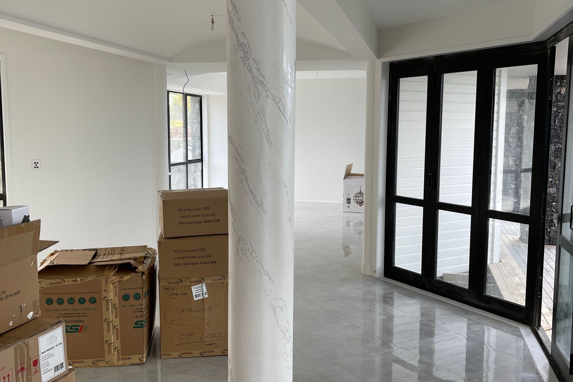 Columns, Split Stone