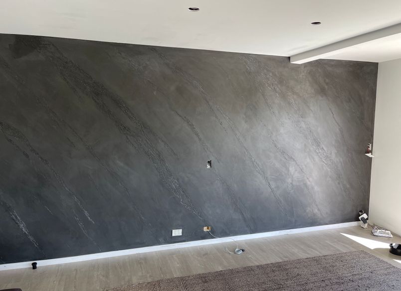 Resistone Microcement wall