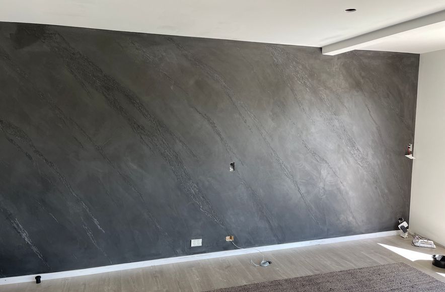 Resistone Microcement wall