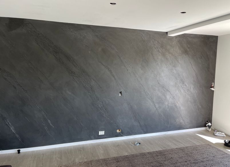 Resistone Microcement wall