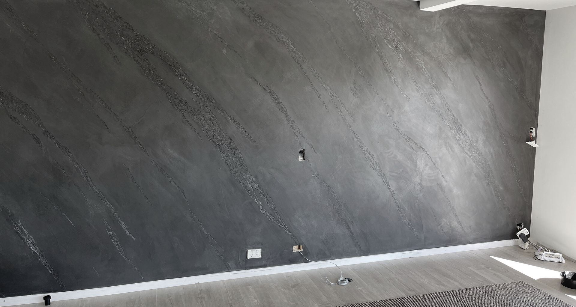 Resistone Microcement wall banner