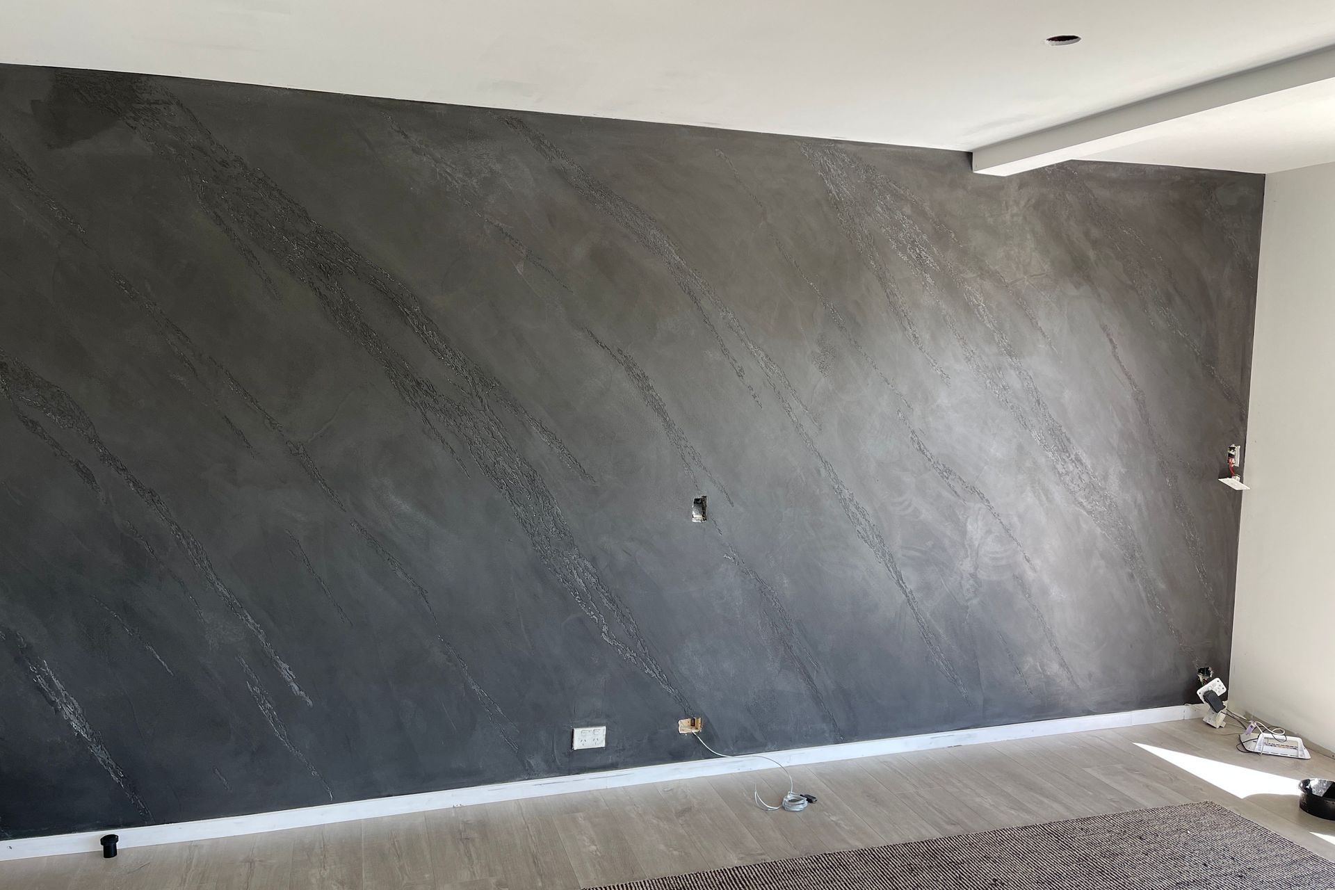 Resistone Microcement wall