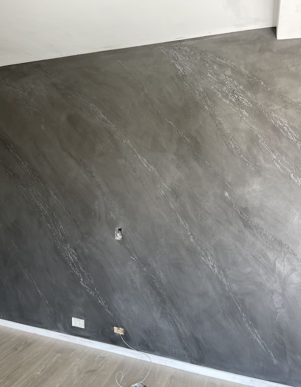 Resistone Microcement wall