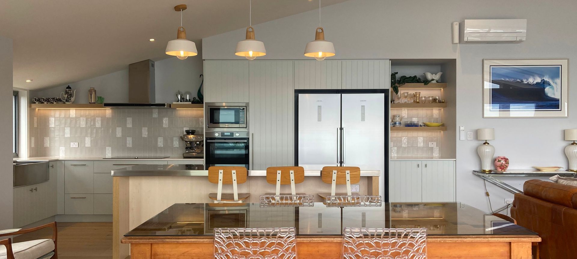 Coastal Style Kitchen with 'V' Groove and Ply Details banner
