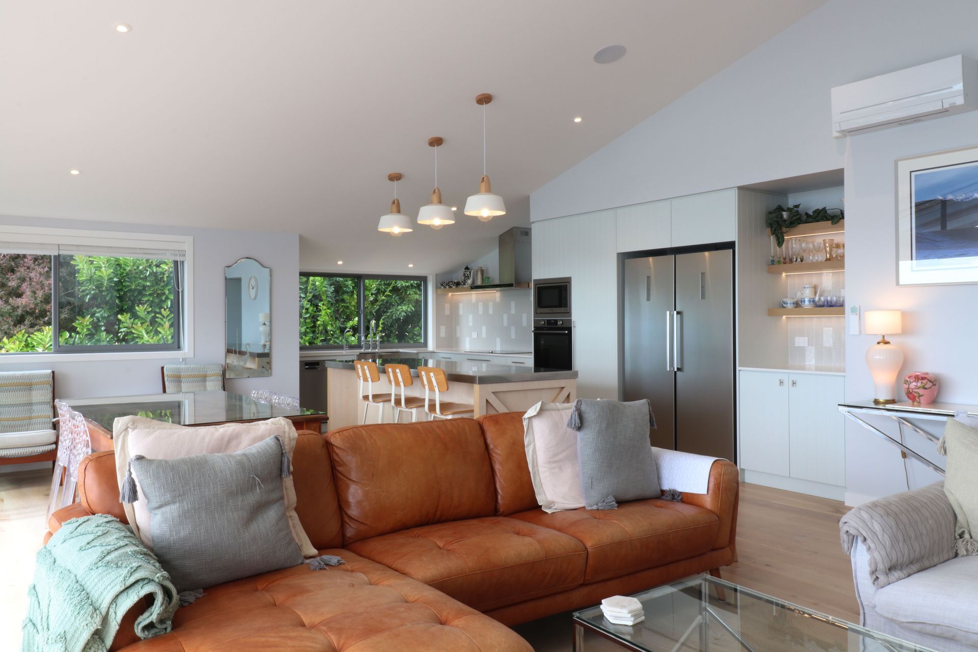 Coastal Style Kitchen with 'V' Groove and Ply Details