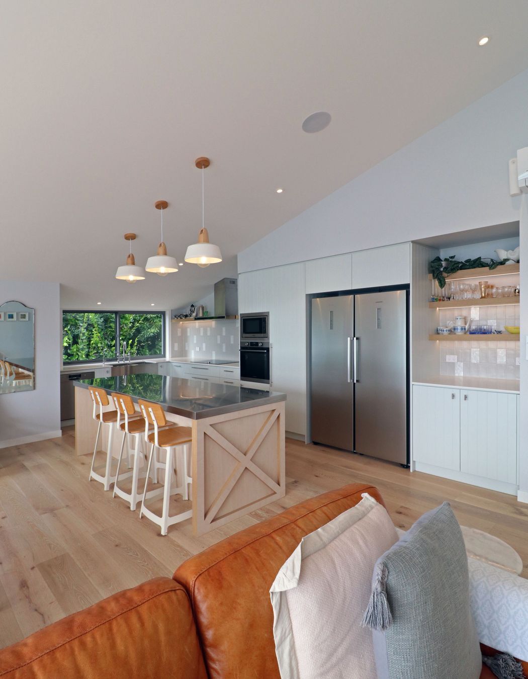 Coastal Style Kitchen with 'V' Groove and Ply Details