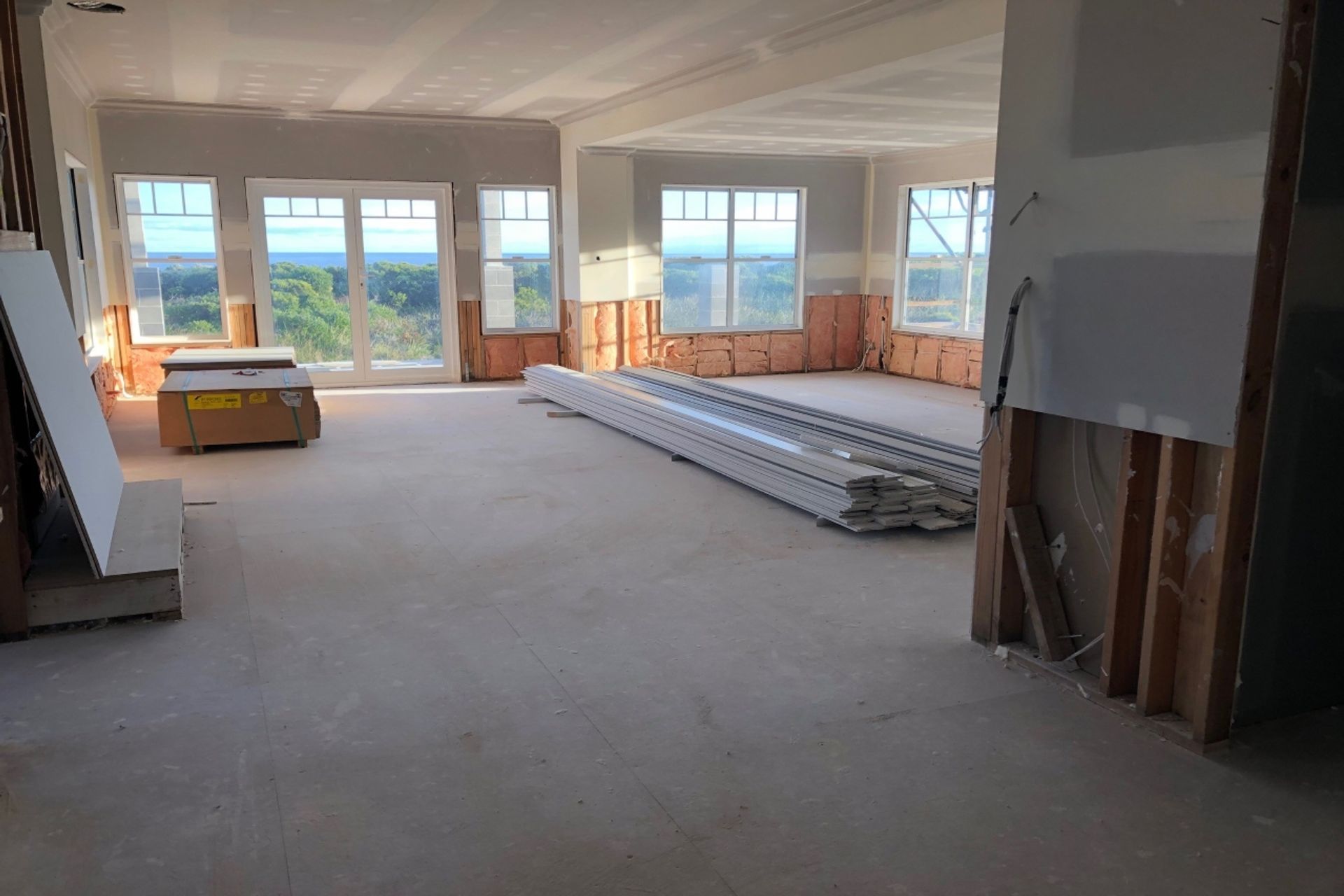 Interior Plastering. Photography: Hawksley Developments