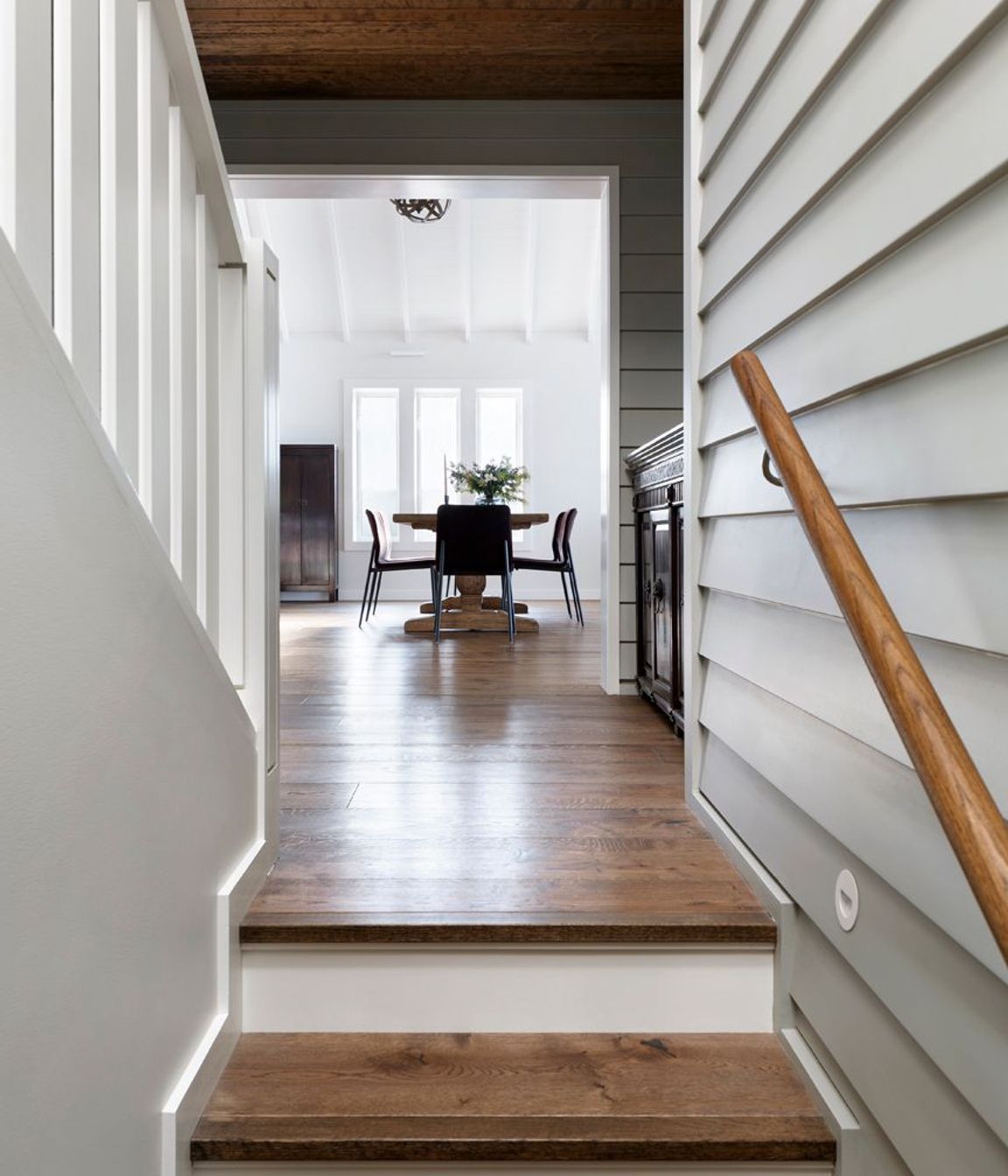 The interior palette was deliberately kept sparse to allow the spaces to command attention and to set up a relaxed vibe.
